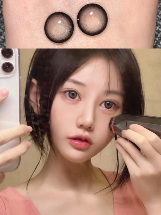 【大直径日抛】O-5 巧乐兹灰Oceangirl | 大直径14.5，着色13.9【完整的选款色板在详情页内，同品牌多盒日抛购买更划算，168两盒…】灰色 | 年抛有同款 搜索巧乐兹灰 商品图13