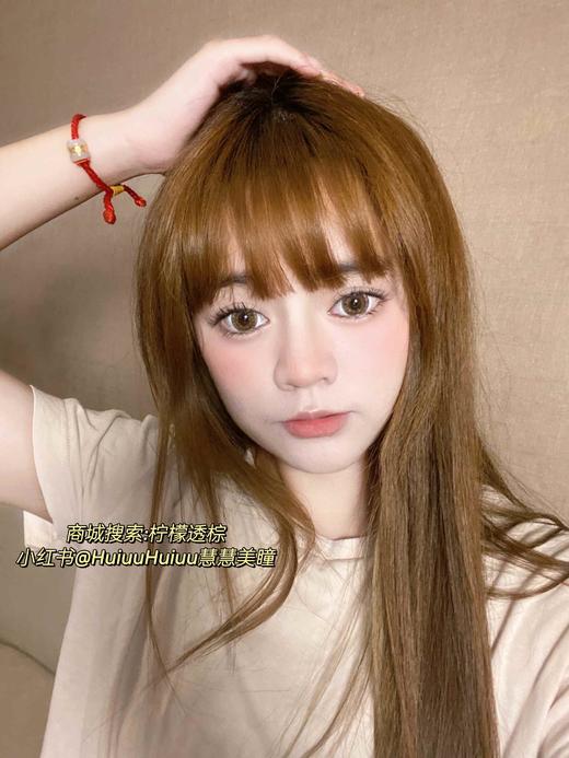 【新品大直径】SHEEPCON-柠檬透棕14.5mm【年抛 0-1000度 有525/575】 商品图3