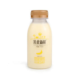 BHS 盒心卖场 完达山乳此新鲜鲜牛奶 香蕉味 236ml