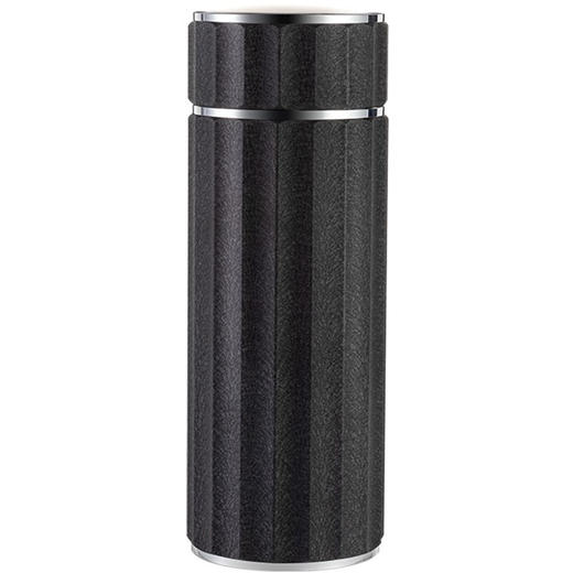 特美赢杯TOMIC罗马纹铸银保温杯男女高档商务泡茶杯银内胆水杯子TW60099黑色220ML 商品图5