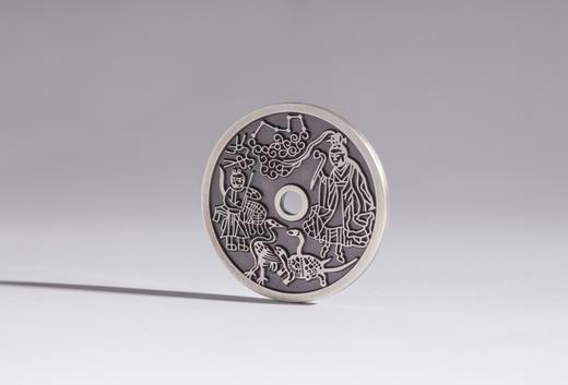 矩德泉坊 纯银手作 本命星官背十二生肖 吉祥钱 456 商品图5