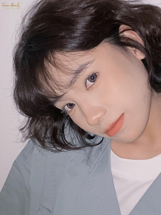 【年抛】雪胖仔 favorrbeauty  | 大直径14.5，着色13.9 | 蓝色美瞳 商品图8