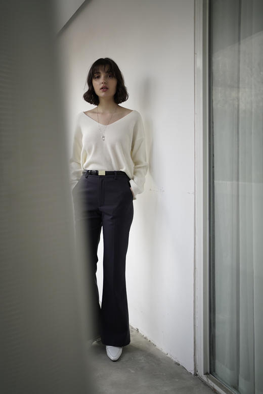 Viktoria Chan | SS22084 Rika skirt trousers [短裙长裤两件套 灰] 商品图7