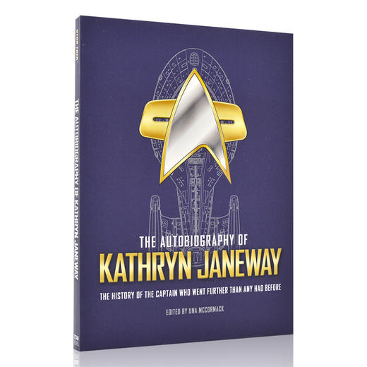 凯瑟琳·詹韦的自传:航行者号舰长詹韦的故事 英文原版 The Autobiography of Kathryn Janeway 星际迷航的旅程故事 平装 商品图4