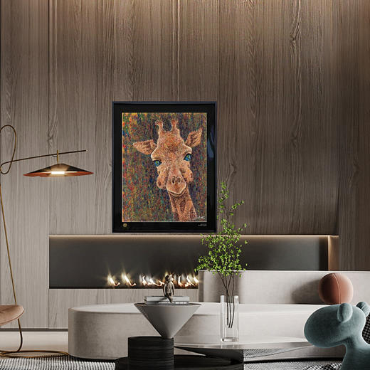 郭佳杰《长颈鹿》版画 商品图1