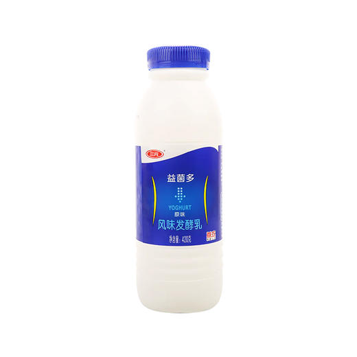 BHS 盒心卖场 三元益菌多瓶装酸奶 原味 420g 商品图0