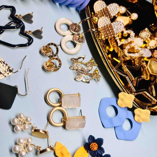 【积分换购】韩风 设计师款网红耳钉 925银针 商品图2