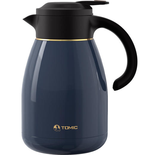 特美刻TOMIC陶瓷内胆钛茶隔焖茶壶白茶陈皮普洱泡茶壶养生茶闷泡保温壶TJ70023Ti宝蓝色 1.2L 商品图6