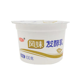 BHS 盒心卖场 三元原味风味发酵乳 100g