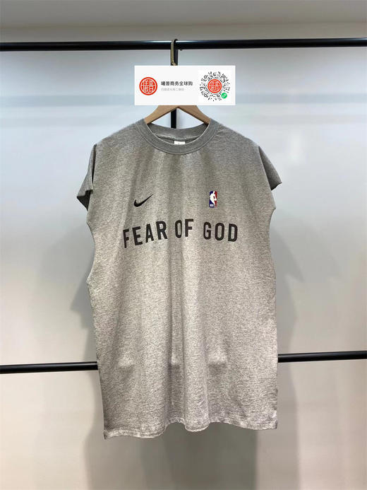 AIR假日联名款 ！男女同款刺绣印花背心T恤 商品图0