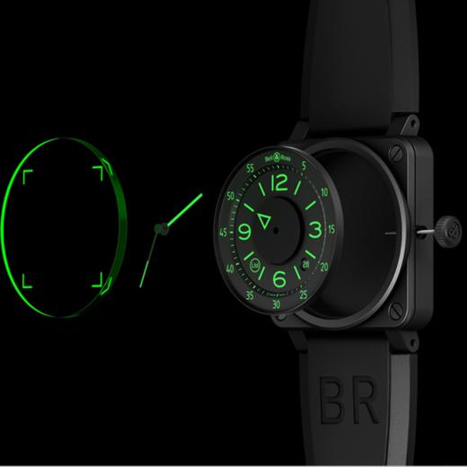 Bell & Ross 柏莱士INSTRUMENTS系列 BR0392-HUD-CE/SRB 腕表 商品图2