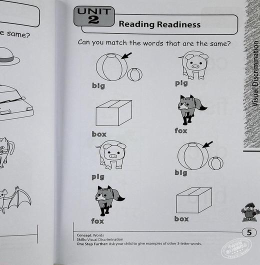 【中商原版】新加坡教辅 幼儿学前英语启蒙3册 Always Seek Knowledge: English Nursery-K1-K2 英语字母识字 单词词汇累积 商品图7