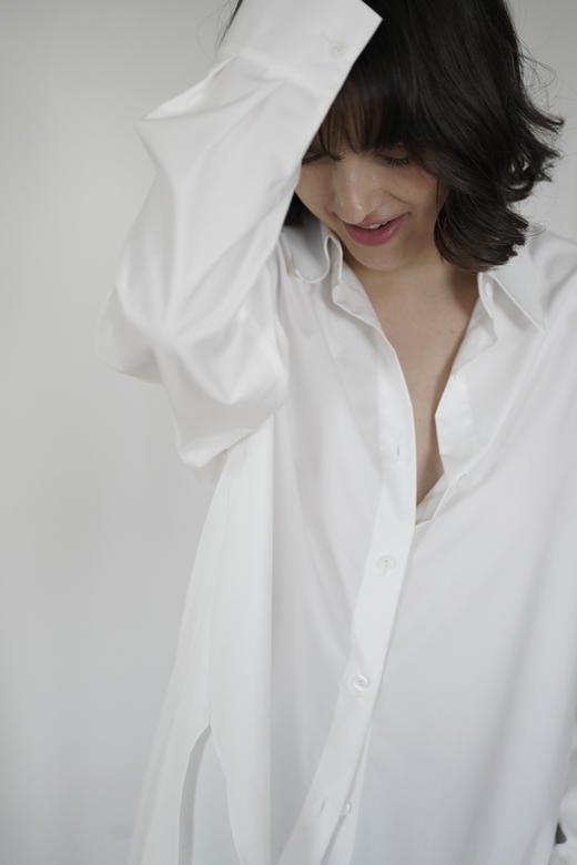 Semplicita｜S02 经典抗皱进口高支棉长袖衬衫  [ 黑 白 蓝 ]【‼️售罄无补‼️】 商品图10