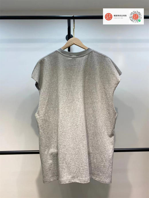 AIR假日联名款 ！男女同款刺绣印花背心T恤 商品图1