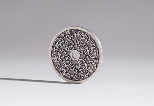 矩德泉坊 纯银手作 本命星官背十二生肖 吉祥钱 456 商品图6