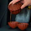 清朴堂-葵纹宝器紫砂便携茶具 随身茶具定制礼品 商品缩略图3