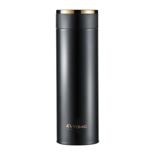 特美刻（TOMIC）保温杯智能显温316不锈钢高档真空保温水杯深水茶隔茶杯子特美赢杯TW60061 黑色460ML 商品图7