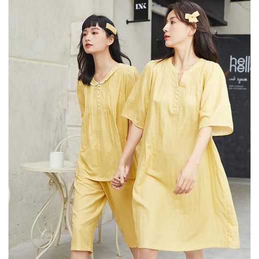 3楼 美标纯棉波点中袖裙66339 商品图0