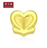 周大福成双节成双款小同心爱心17916系列22K金转运珠 商品缩略图0
