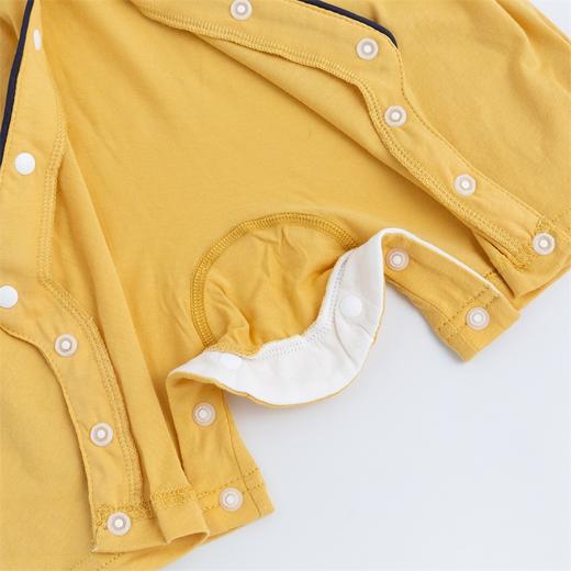 贝贝怡夏季新品男女宝短袖前开扣连体衣可爱时尚宝宝外出服222L548 商品图6