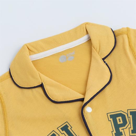 贝贝怡夏季新品男女宝短袖前开扣连体衣可爱时尚宝宝外出服222L548 商品图4