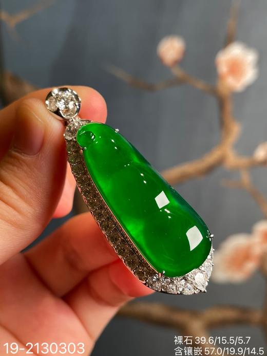 老坑玻璃帝王绿福豆吊坠【19-2130303】具体价格微信咨询 商品图6