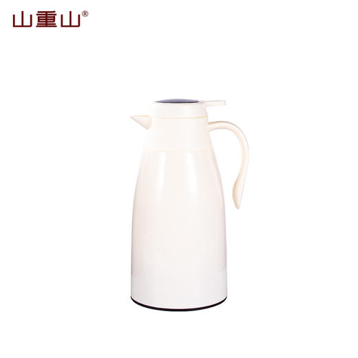 山重山保温壶家用保温瓶大容量热开水瓶暖壶暖瓶玻璃红胆智能温显暖瓶 【智能温显、长效保温】白色1.6L 商品图9