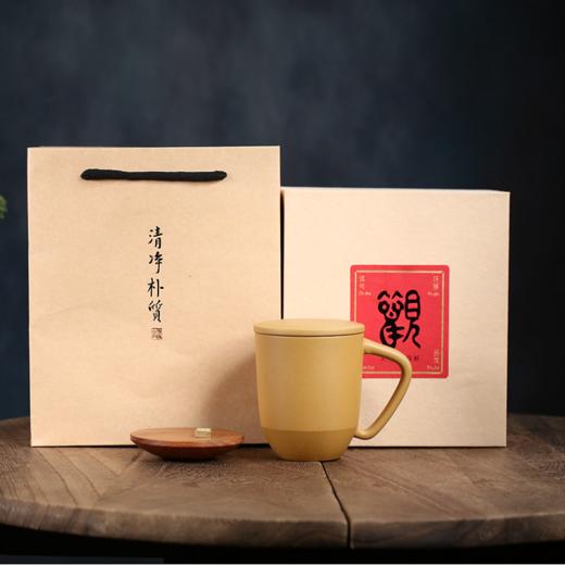 清朴堂大观紫砂杯原矿紫砂装商务礼品伴手礼 大观茶杯 商品图2