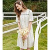 3楼 美标清新甜美家居印花睡裙66327 商品缩略图0