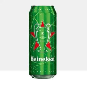 喜力（Heineken）啤酒5.0%vol  500ml/罐（一箱12罐）