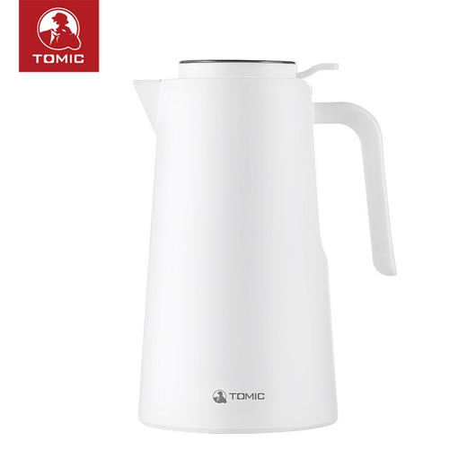 特美刻TOMIC智能保温壶家用办公热水瓶1.5L大容量玻璃内胆保温水壶按压式开水瓶暖水壶特美赢杯 TJ10010 白色 商品图6