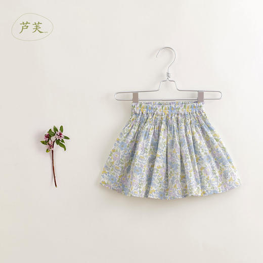 【马克珍妮 芦芙系列】夏装新款 女童纯棉短裙半身裙220301 商品图1