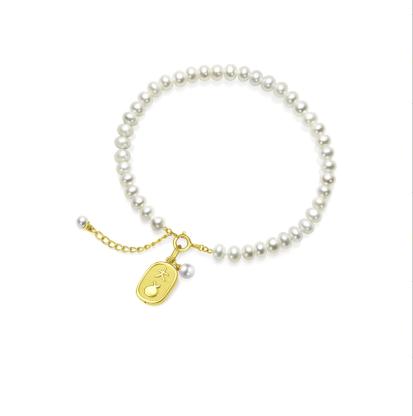 周大福至真系列18K黄金黄珍珠吊坠T78527 商品图3