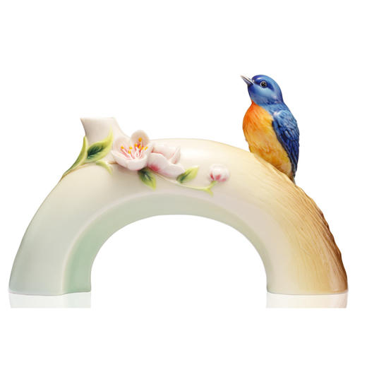 【彼达思】法蓝瓷 FZ02967韶华静好 花瓶 商品图0