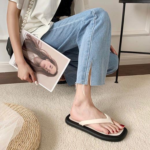 黛唯梵网红少女心人字拖女鞋凉拖鞋ins防滑海边家用新款拖鞋女外穿七夕情人节 商品图7