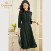 乔万尼重磅真丝连衣裙女新款高端桑蚕丝法式中袖EF2E316 商品缩略图3