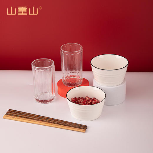 山重山碗杯筷餐具套装9106吉星高照 9106吉星高照 商品图5
