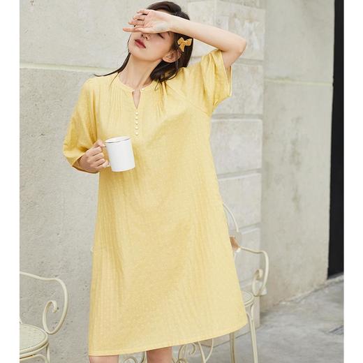 3楼 美标纯棉波点中袖裙66339 商品图1