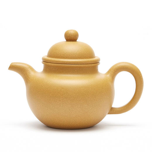 清朴堂 紫玉清朴紫砂壶系列 经典五壶单壶 掇球壶 掇球-黄金段泥 商品图1