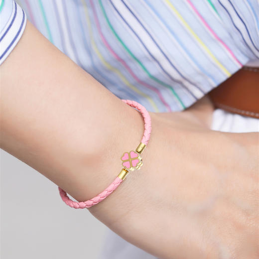 「 幸运&爱 」桃之夭夭手绳（粉色款） 商品图2