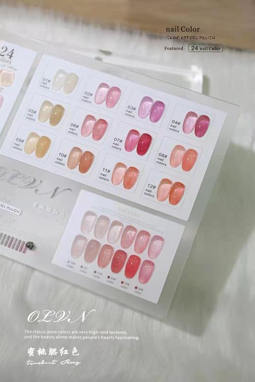 蜜桃腮红色 24色套  配送刷好色板 商品图3