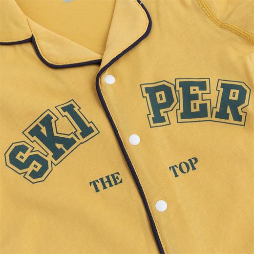 贝贝怡夏季新品男女宝短袖前开扣连体衣可爱时尚宝宝外出服222L548 商品图5