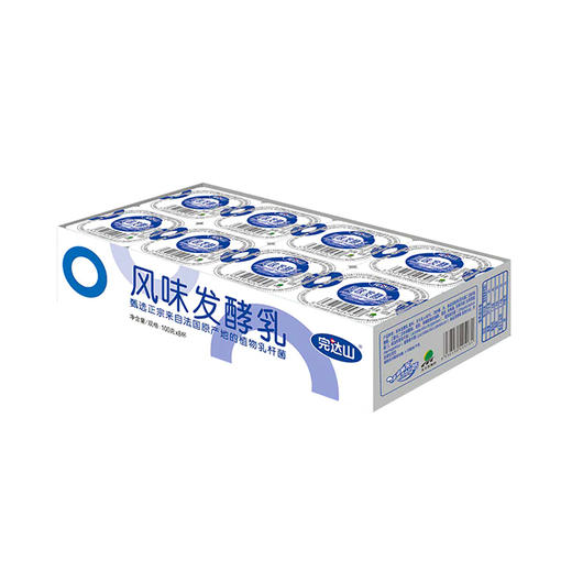 BHS 盒心卖场 完达山酸牛奶原味 100g*8 商品图0