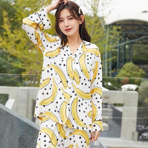 3楼 美标新款女九分袖套装睡衣83943 商品图1