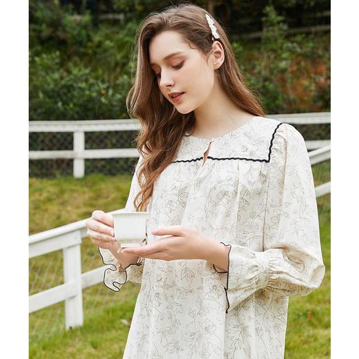 3楼 美标新款长袖印花套装家居服83941 商品图0