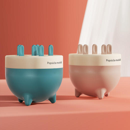 【创意雪糕模具】食品级硅胶 冰淇淋冰棍制作盒模型冰棒diy儿童辅食家用自制冰棒冰棍 商品图1