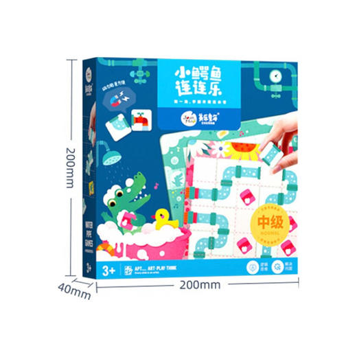 美乐 艺智思维桌游-小鳄鱼连连乐JM93356 商品图2