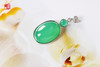 [ 春满 ]  绿玉髓吊坠 | 大颗蛋面，光泽剔透，绿意盎然 商品缩略图0