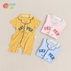 贝贝怡夏季新品男女宝短袖前开扣连体衣可爱时尚宝宝外出服222L548 商品缩略图2