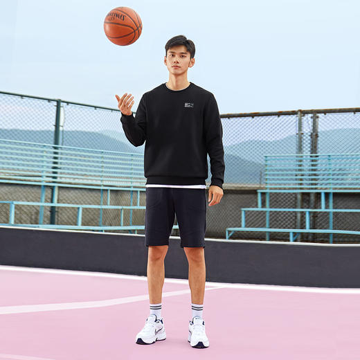 全场景空气层圆领长袖卫衣 商品图7